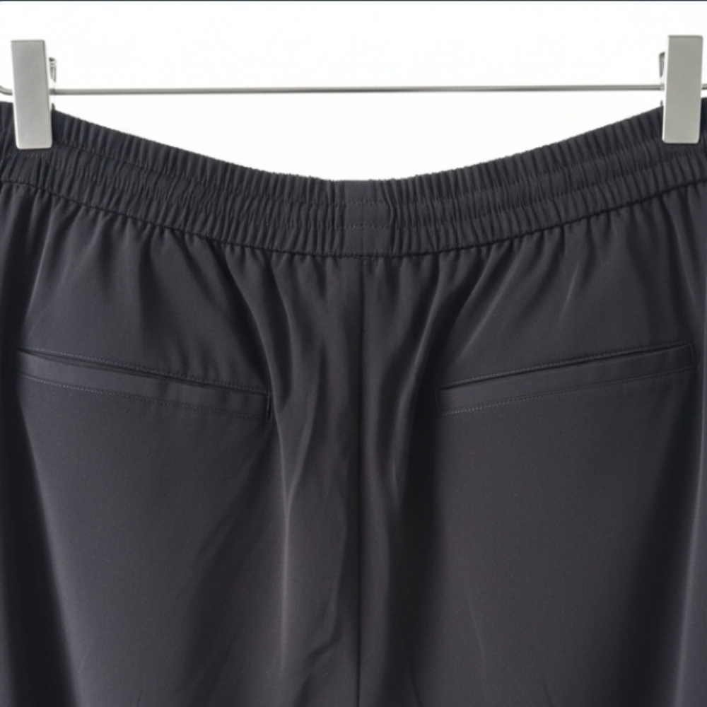 Express Black Drawstring Jogger Pants – Comfy Sleek Fit Size L - Picture 12 of 13